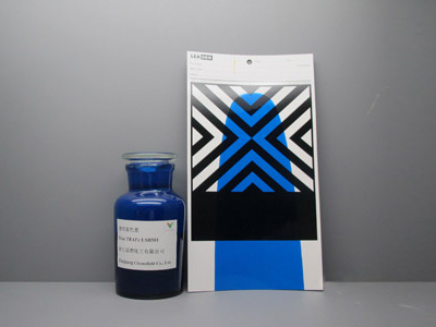 Transparent Blue paste